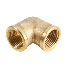 GOMITO OTTONE 90° FF 11/4